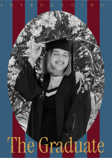 Lined with Love - Graduation Announcement by Paperless Post