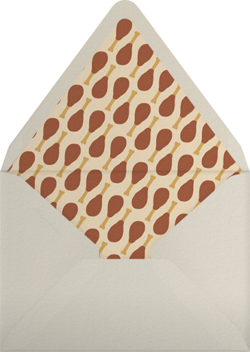 A Side of Delicious - Crate & Barrel Envelope