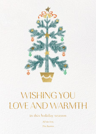 Bells and Ribbons - Christmas Card by Paperless Post