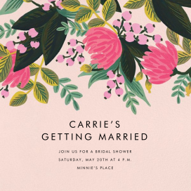 Saigon Blooms (Square) - Bridal Shower Invitation by Rifle Paper Co.