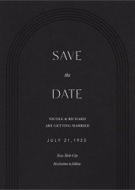 Embossed Arch - Save the Date by Paperless Post