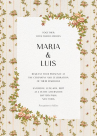 Charlotte - Wedding Invitation by Brock Collection