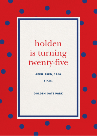 Hot Spots - Birthday Invitation by kate spade new york