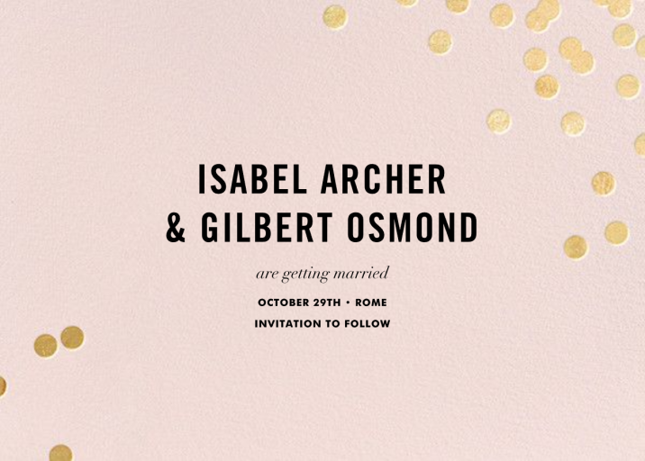 Confetti kate spade new york - Invitation by kate spade new york