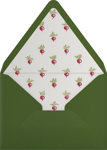 Root Veggies - Schumacher Envelope