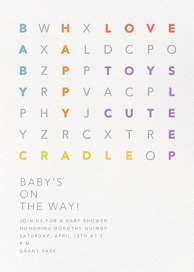 Terms of Endearment - Baby Shower Invitation by Paperless Post