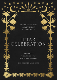 Golden Oasis - Greeting Card by Jungalow