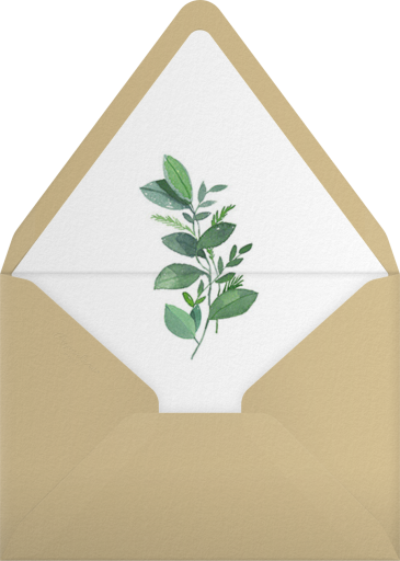 Natural Wreath - Paperless Post Envelope
