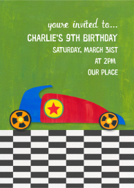 Race Car by Paperless Post