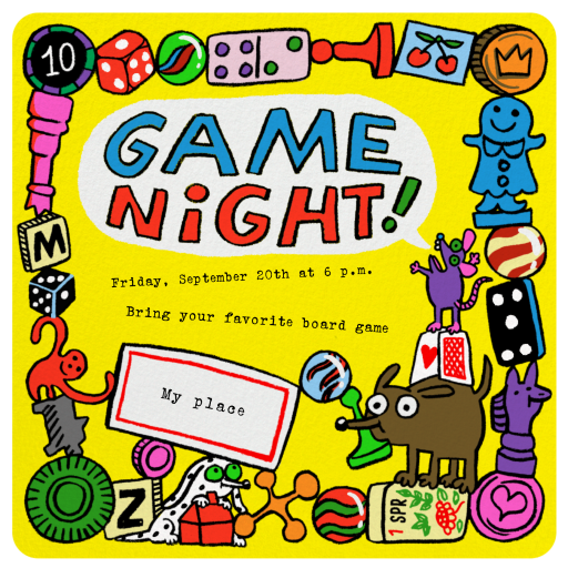 Game Night Doodles by Gentle Thrills