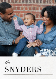 3/4 Portrait (Photo) - Family Reunion Invitation by Paperless Post