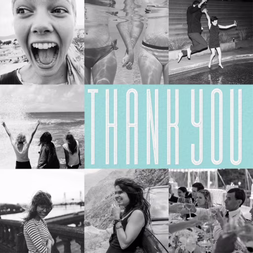 Pictures of Gratitude - Thank You Card by Paperless Post