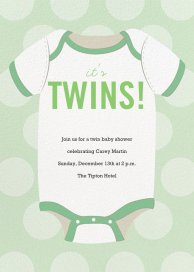 Baby Onesie - Baby Shower Invitation by Paper Source