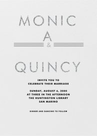 Collins Avenue - Wedding Invitation by Crane & Co.