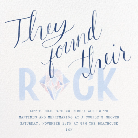 Found It - Bridal Shower Invitation by Paperless Post