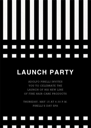 Tiet - Launch Party Invitation by Marimekko