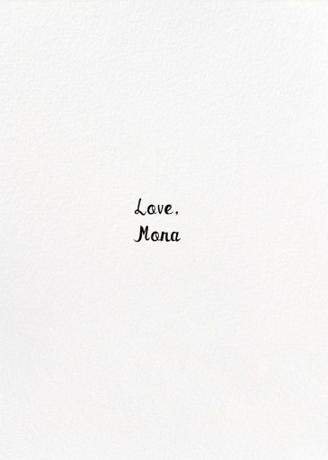 Berry Love - Greeting Card by Mr. Boddington's Studio - Back