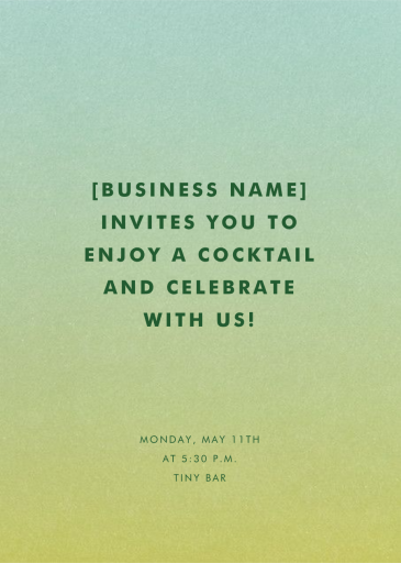 Gradient Full - Cocktail Party Invitation by Paperless Post