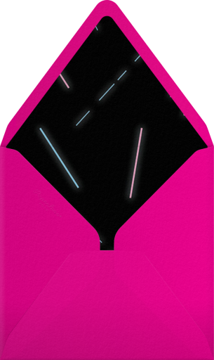Neon Frames - Paperless Post Envelope