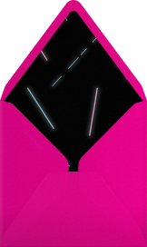 Neon Frames - Paperless Post Envelope