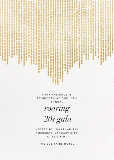 Josephine Baker - Fundraiser Invitation by Paperless Post