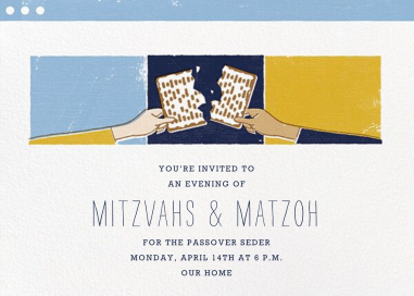Matzoh Meeting by Paperless Post