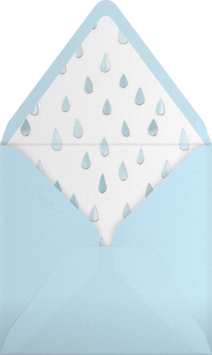 Gentle Shower - Paperless Post Envelope