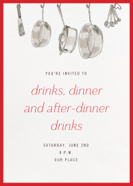 Kitchen Shower - Dinner Party Invitation by Paperless Post