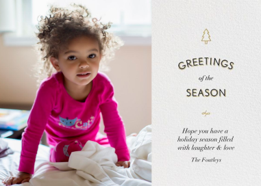Candlestick Greetings - Holiday Card by Paperless Post