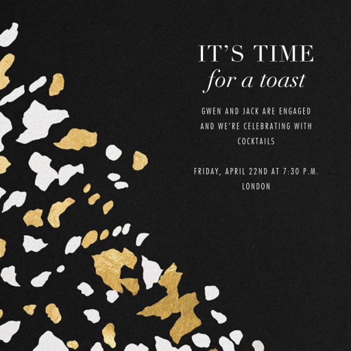 Sphinx - Engagement Party Invitation by Kelly Wearstler