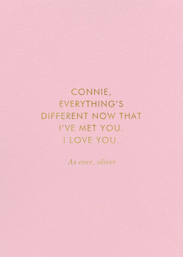 Garden Party Valentine - Valentine's Day Card by Rifle Paper Co. - Back