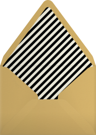 Owl With Cocktail Invitation Envelope