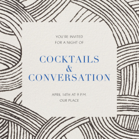 Laidback Living - Dinner Party Invitation by Schumacher