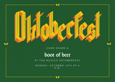 Gothtoberfest by Paperless Post