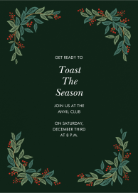 Evergreen Willowberry - Corporate Holiday Party Invitation by Rifle Paper Co.