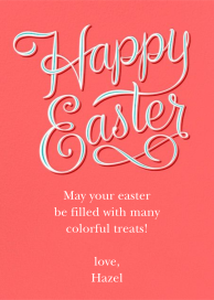Happy Easter by Paperless Post