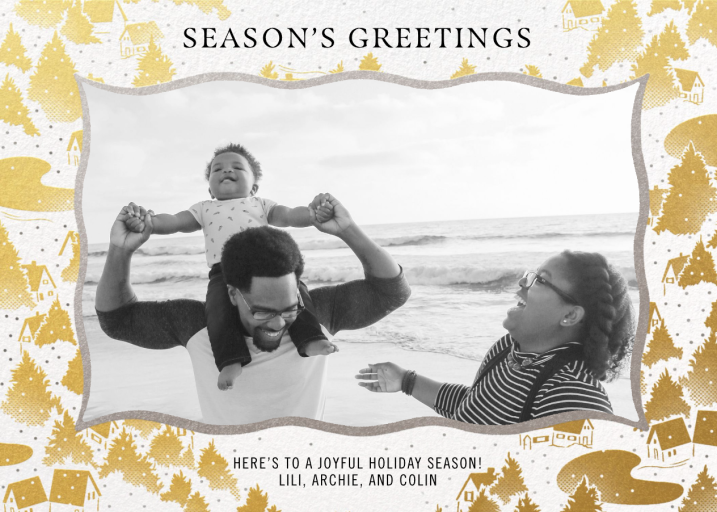 Winter Woodland - Holiday Card by Paperless Post