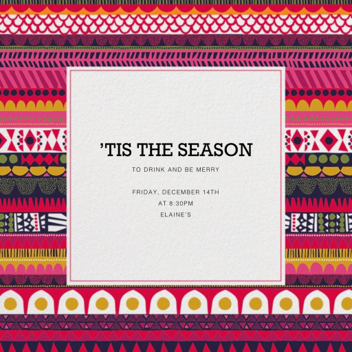 Raanu - Holiday Party Invitation by Marimekko