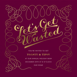 A Waste of an Invitation by Derek Blasberg