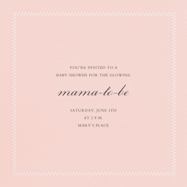 Uneven Dots (New) - Baby Shower Invitation by Paperless Post