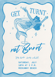 Martini Mermaid - Party Invitation by Paperless Post