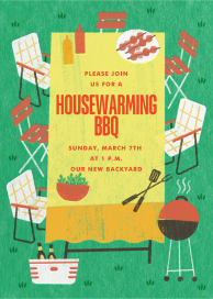 BBQ Table - Housewarming Invitation by Paperless Post