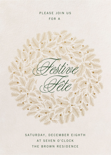 Let It Glow - Holiday Party Invitation by Paperless Post