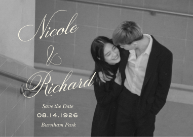 Eternal Embrace - Save the Date by Paperless Post