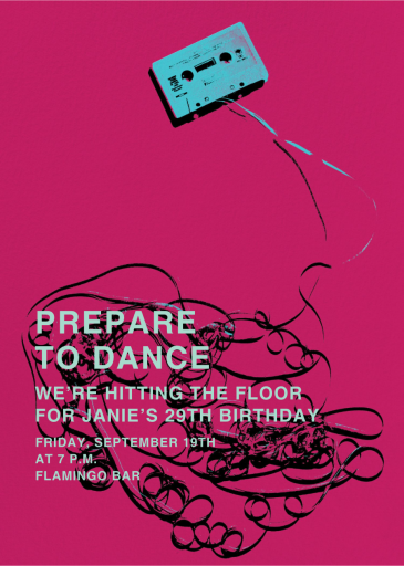 Unwind with Us - Birthday Invitation by Paperless Post