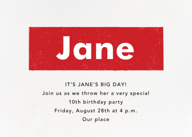 A Love Supreme - Birthday Invitation by Paperless Post