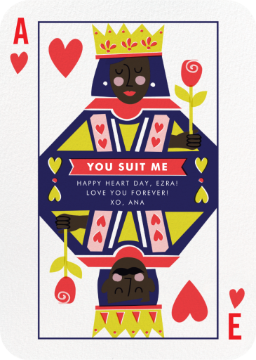 Well-Suited - Valentine's Day Card by Cheree Berry Paper & Design