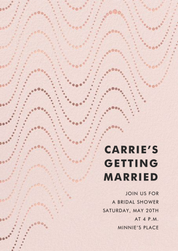 Let's Groove - Bridal Shower Invitation by kate spade new york