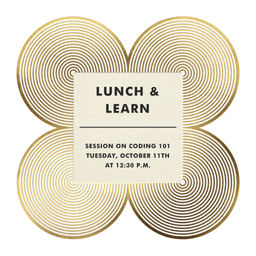 Melrose - Business Dinner Invitation by Jonathan Adler