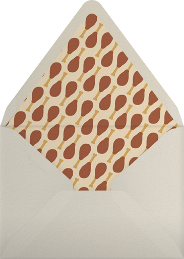 A Side of Delicious - Crate & Barrel Envelope